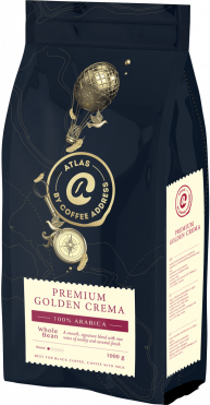 Atlas Premium Golden Crema kavos pupelės